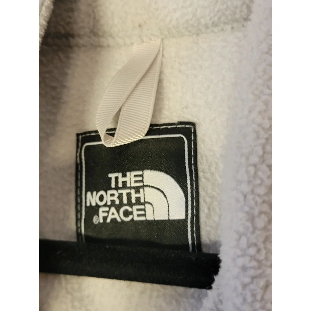 The North Face Men's Polartec Fleece Jacket‎ Light Grey, Long Sleeves, Size XL